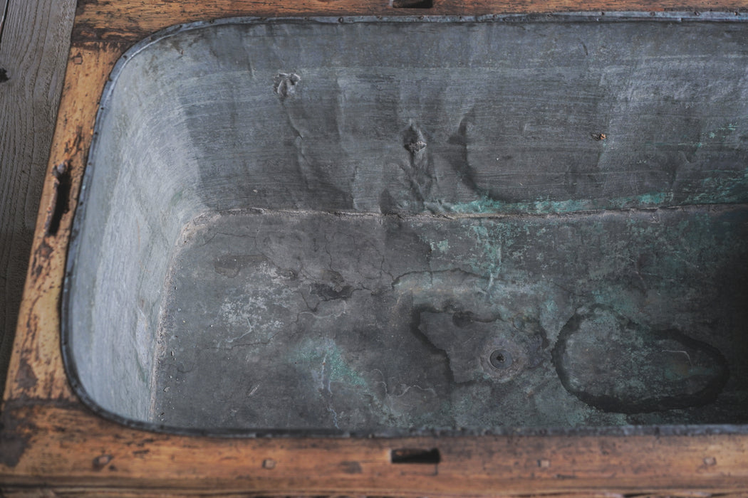 アンティークプランター・バスケットスタンド