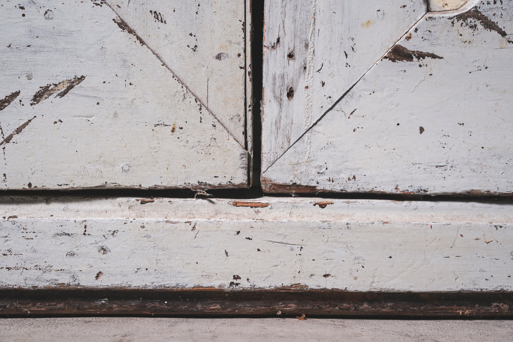 アンティークペイントキャビネット