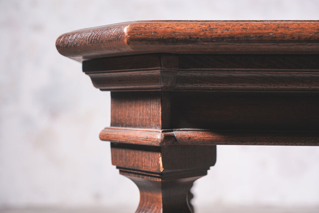 アンティークオークローテーブル