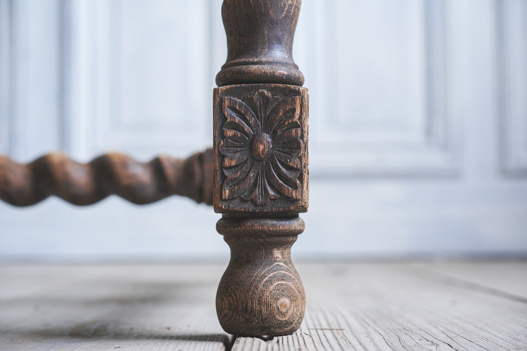 アンティークガラステーブル