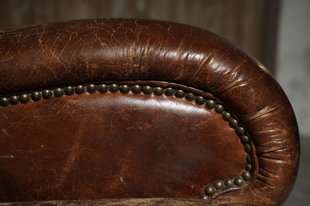 Antique Leather Sofa