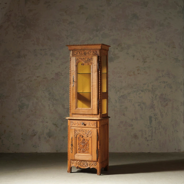 antique glass cabinet