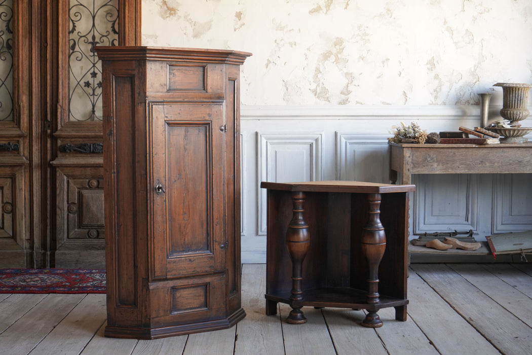 Antique corner cabinet