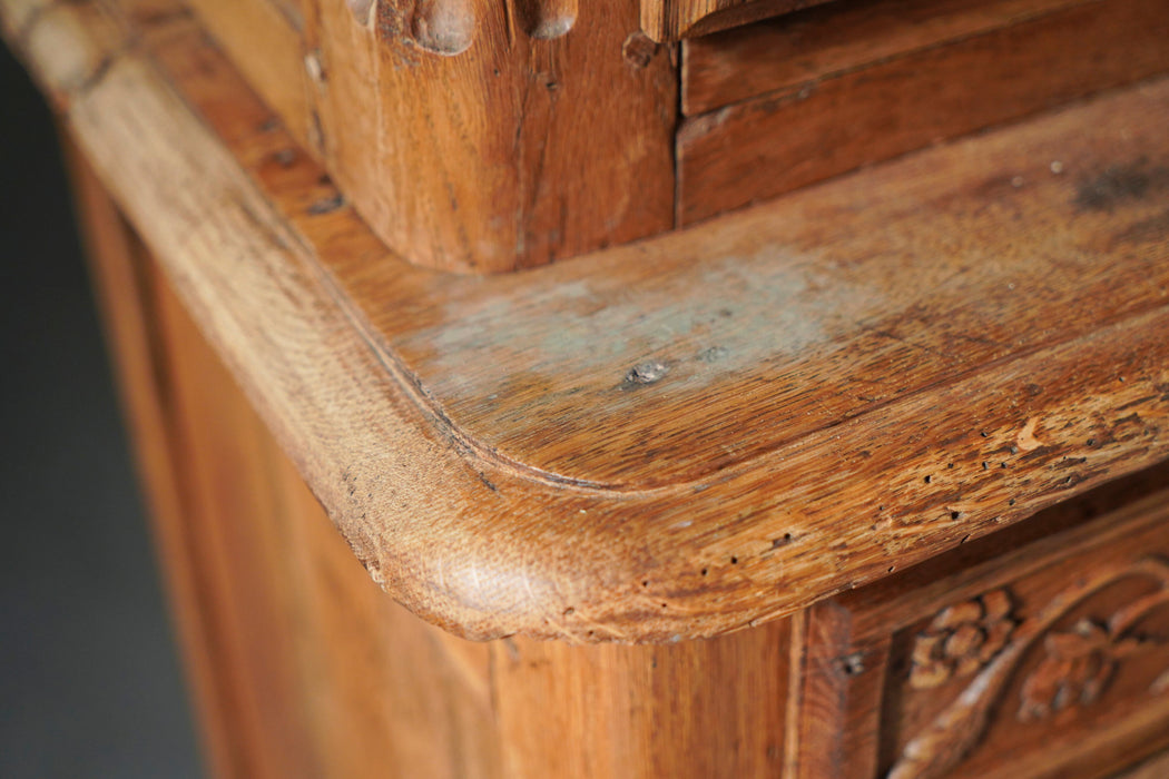 antique glass cabinet