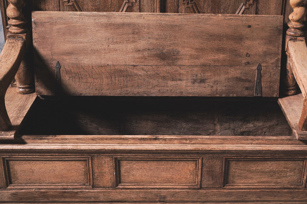 アンティークホールベンチ