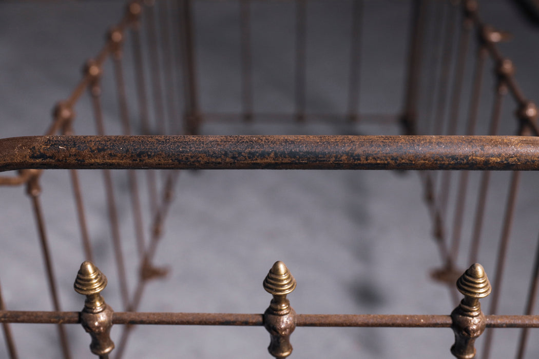 Antique Iron Baby Bed