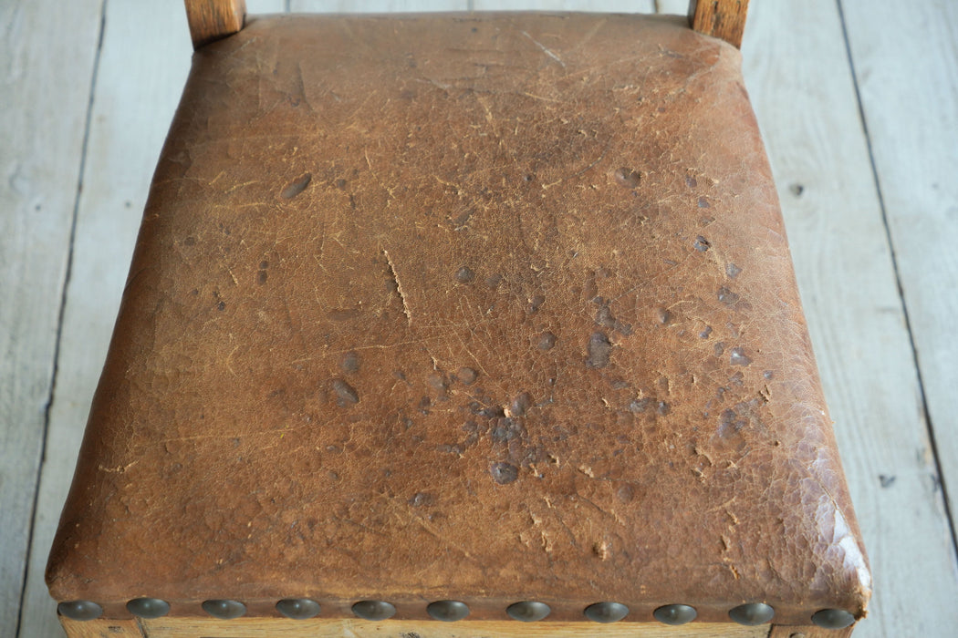 Antique Leather Chair