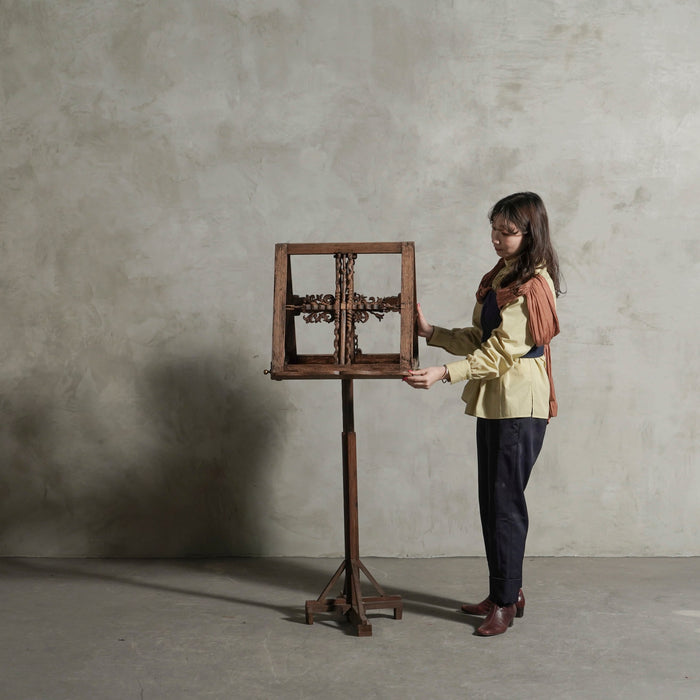 Antique music stand