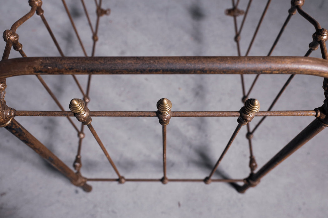 Antique Iron Baby Bed