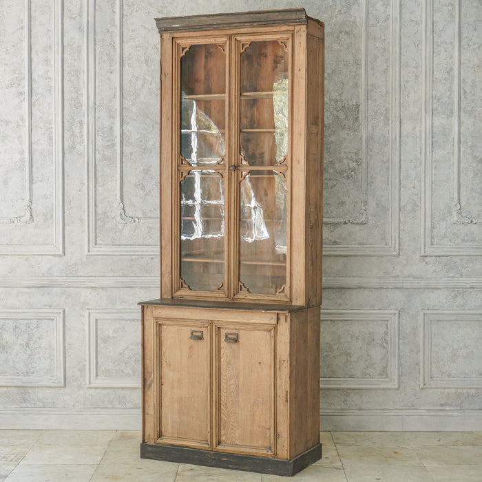 antique glass cabinet