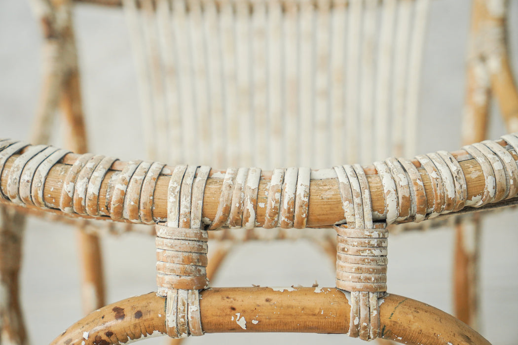 Antique Rattan Chair