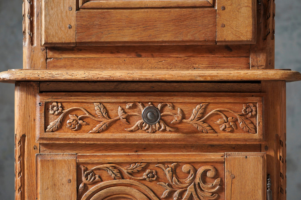 antique glass cabinet