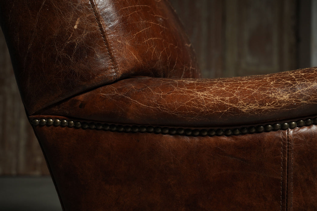 Antique Leather Sofa