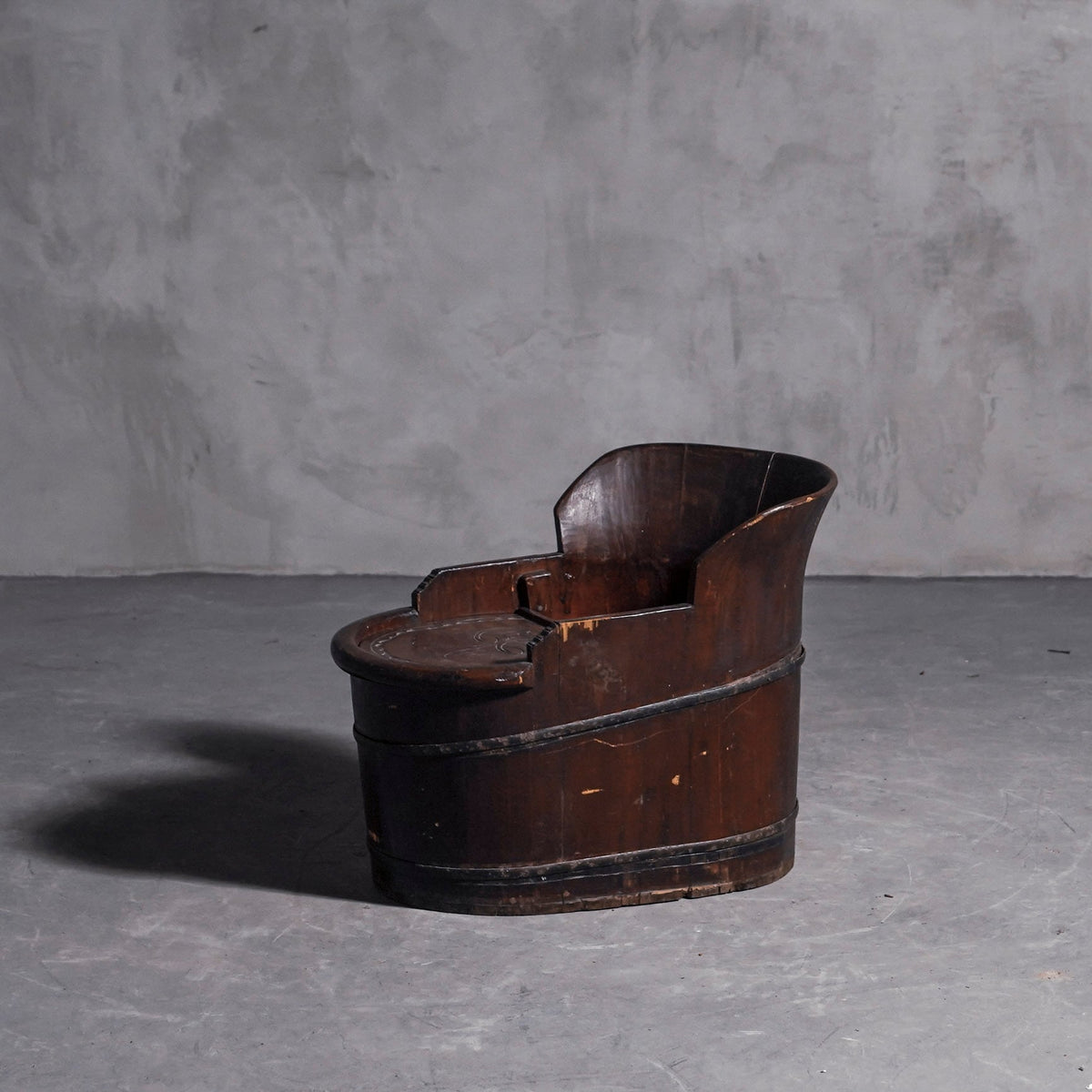アンティーク 木桶型チェア — Antique Shop IWARE