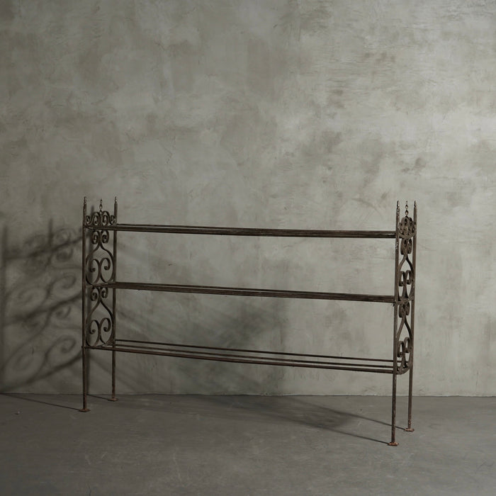 Antique Iron Rack