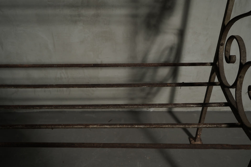 Antique Iron Rack